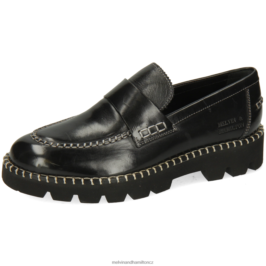 mokasíny Melvin & Hamilton nefrit 55 Černá ženy 44PF21386
