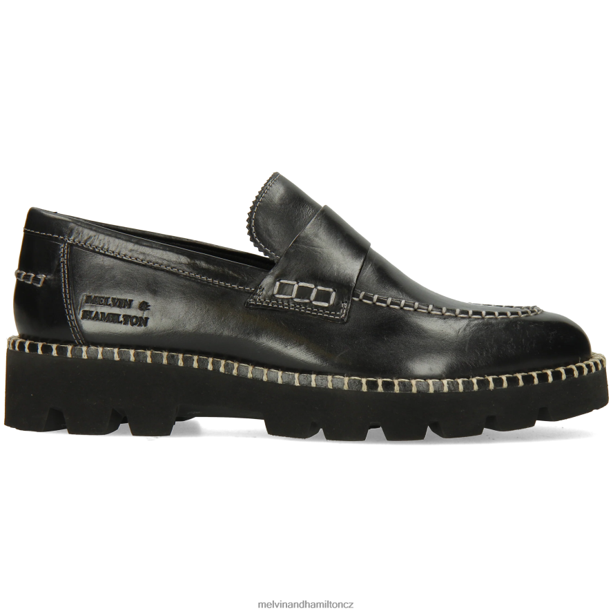 mokasíny Melvin & Hamilton nefrit 55 Černá ženy 44PF21386