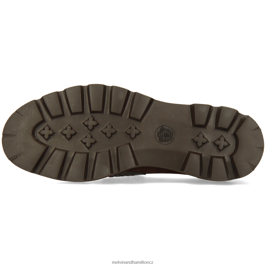 mokasíny Melvin & Hamilton nefrit 58 hnědý ženy 44PF21347