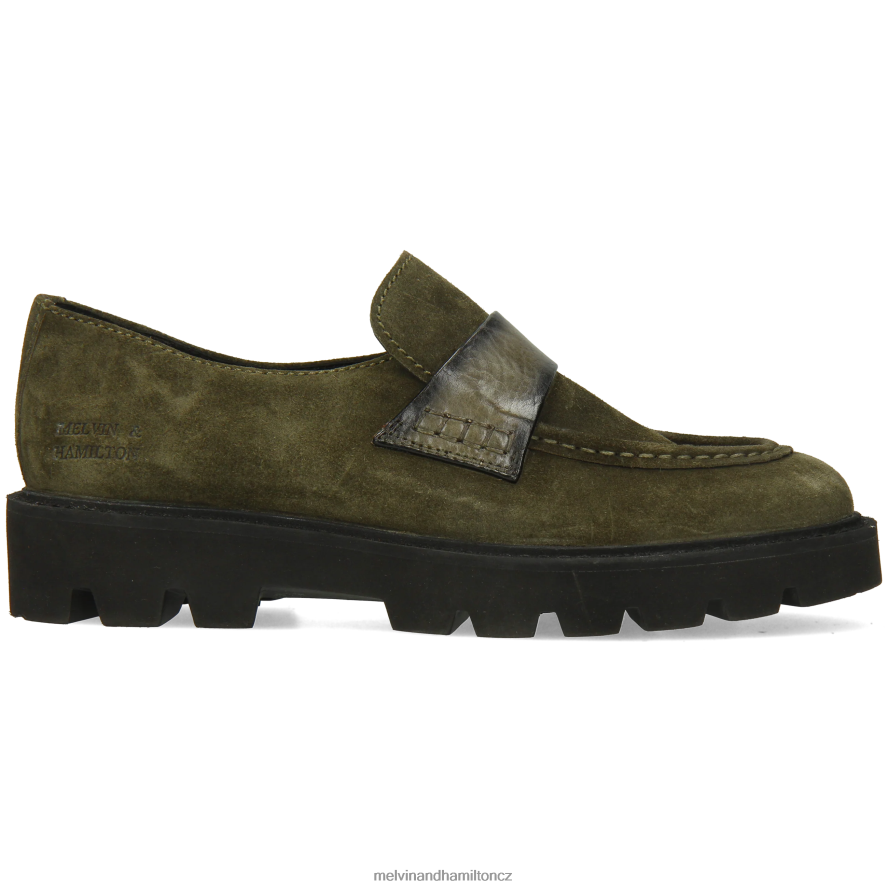 mokasíny Melvin & Hamilton nefrit 58 zelená ženy 44PF21327