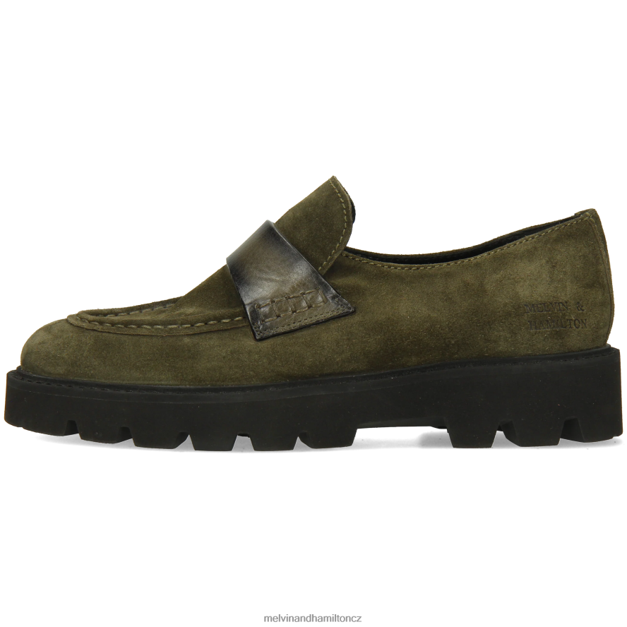 mokasíny Melvin & Hamilton nefrit 58 zelená ženy 44PF21327
