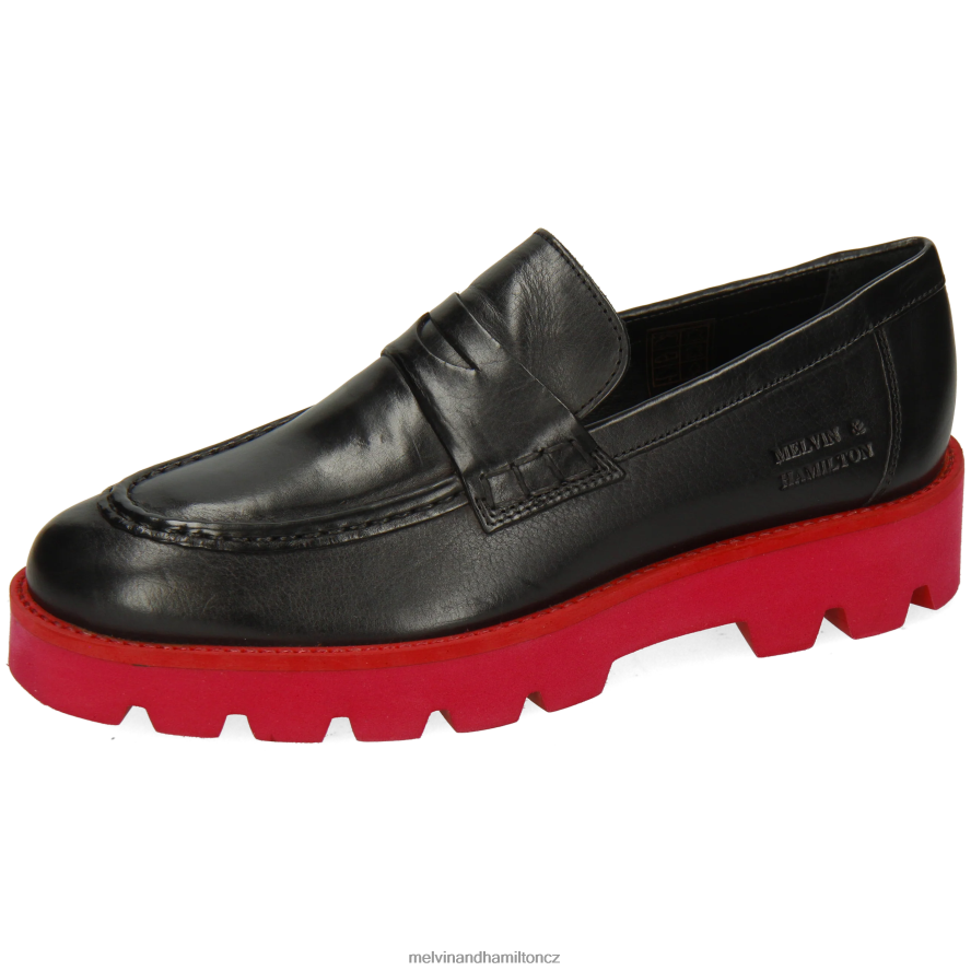 mokasíny Melvin & Hamilton nefrit 6 Černá ženy 44PF21383