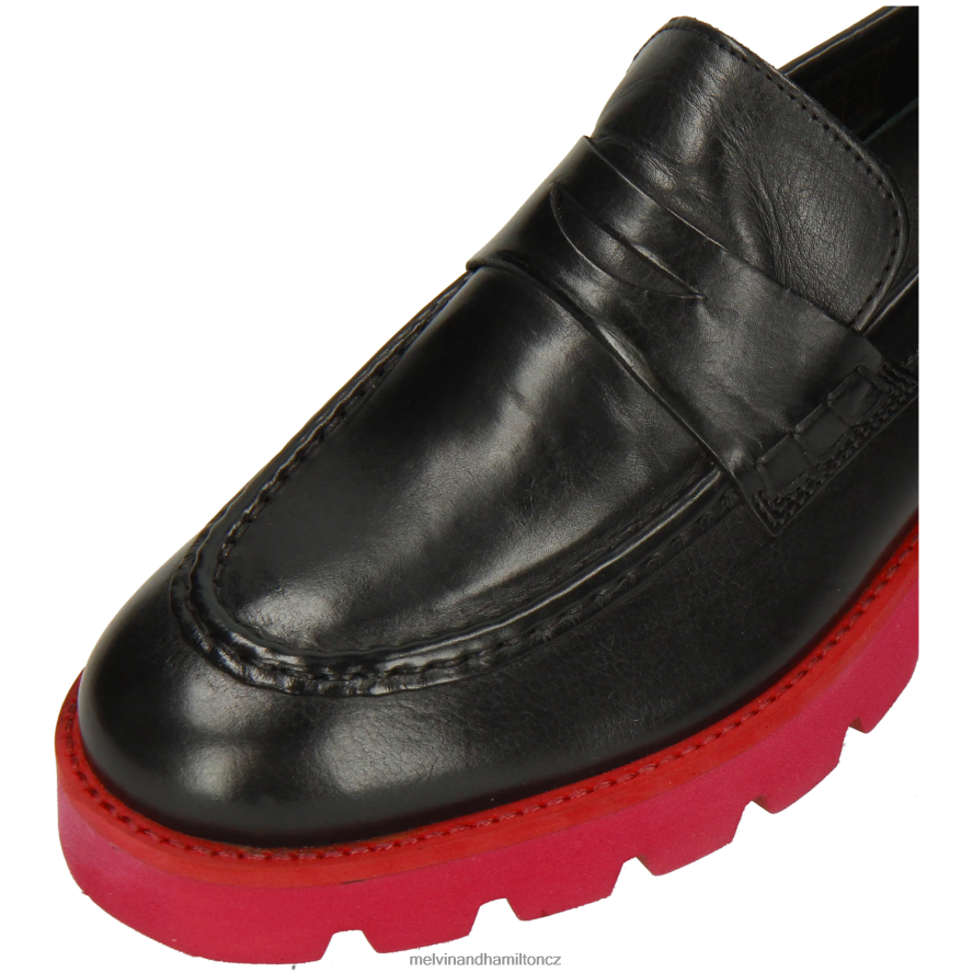 mokasíny Melvin & Hamilton nefrit 6 Černá ženy 44PF21383