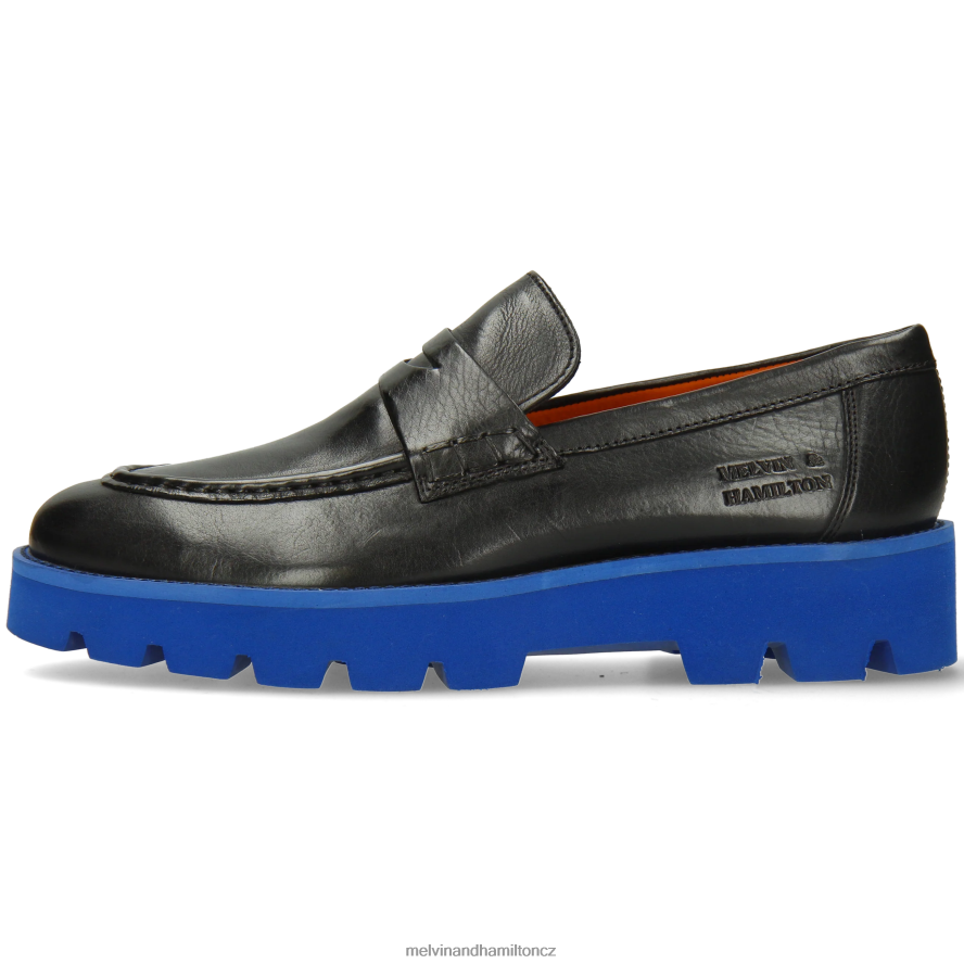 mokasíny Melvin & Hamilton nefrit 6 Černá ženy 44PF21391