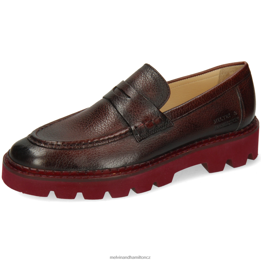 mokasíny Melvin & Hamilton nefrit 6 hnědý ženy 44PF21408