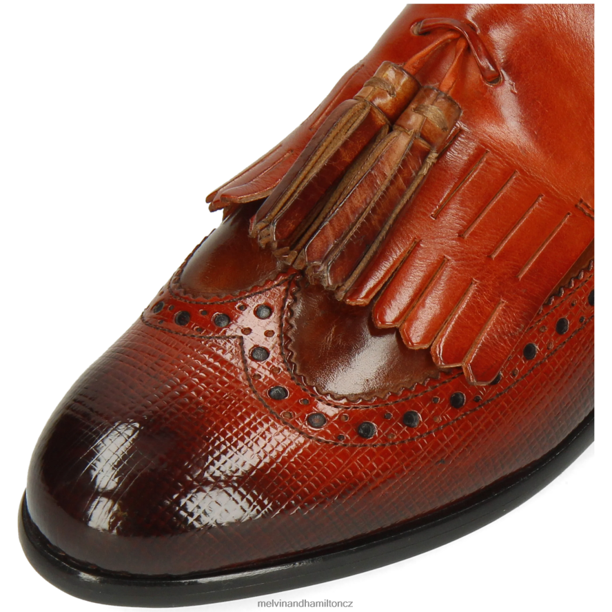 mokasíny Melvin & Hamilton selina 3 oranžový ženy 44PF21397