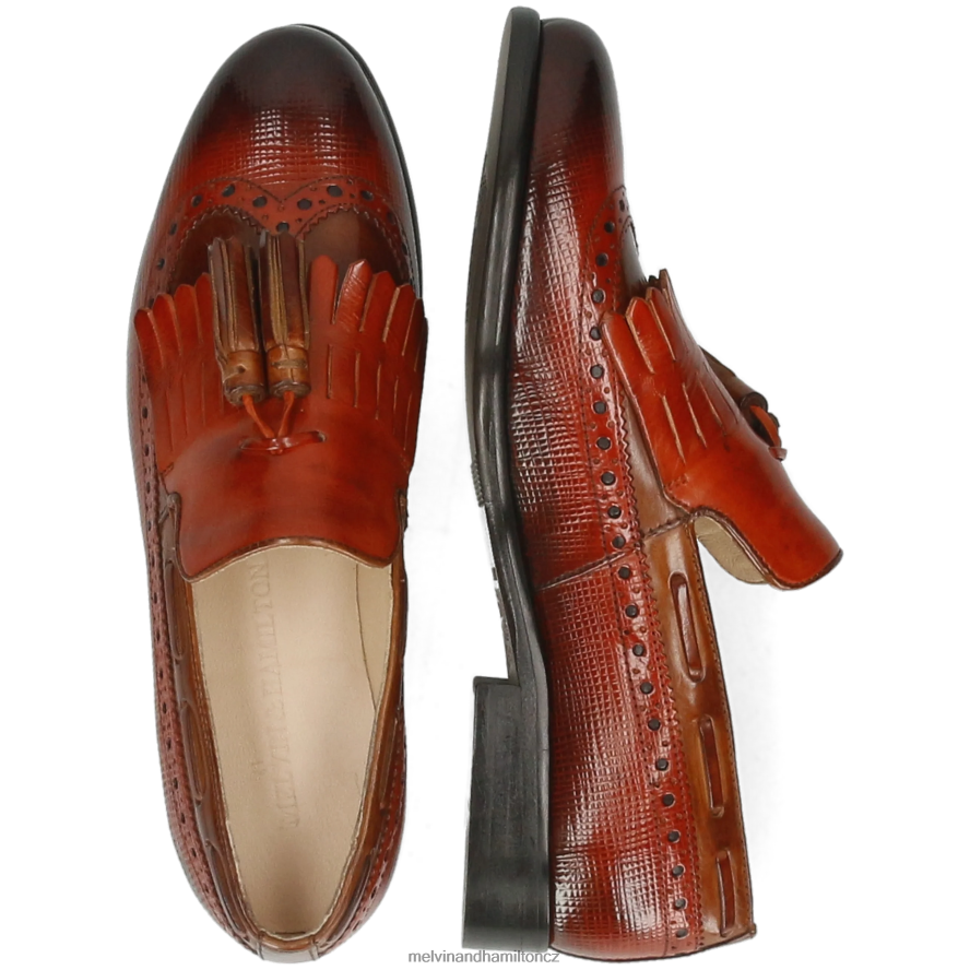 mokasíny Melvin & Hamilton selina 3 oranžový ženy 44PF21397