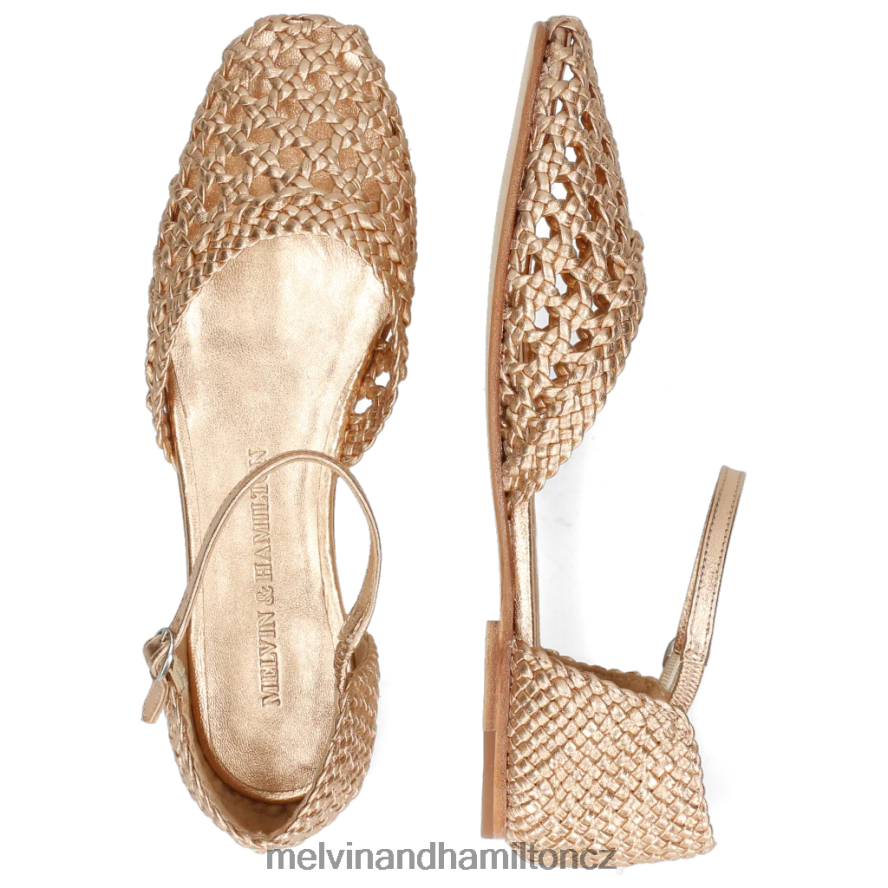 sandály Melvin & Hamilton Melly 9 bronz ženy 44PF21923