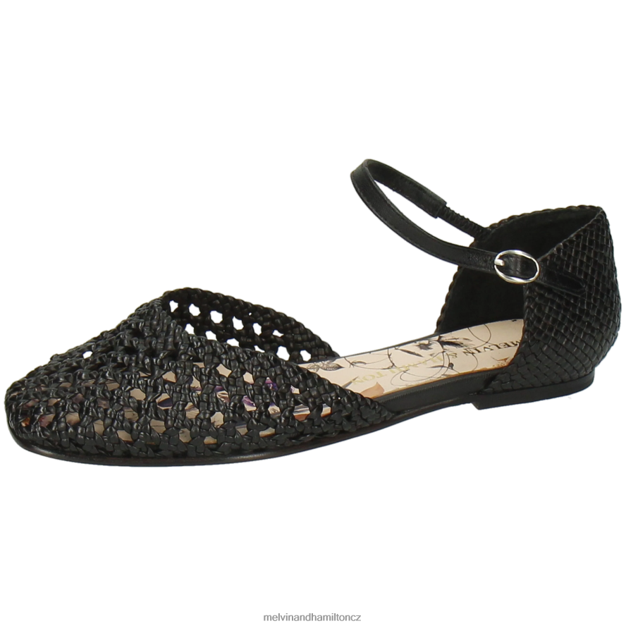 sandály Melvin & Hamilton Melly 9 Černá ženy 44PF21937