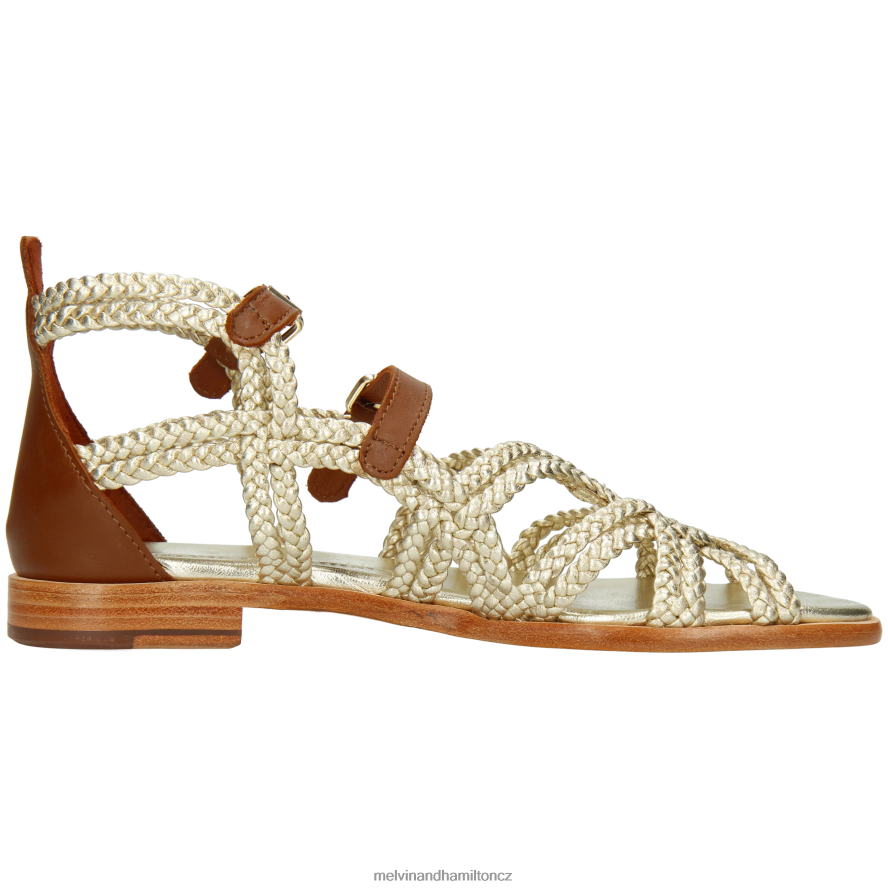 sandály Melvin & Hamilton Sandra 48 stříbrný ženy 44PF21908