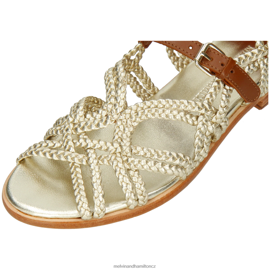 sandály Melvin & Hamilton Sandra 48 stříbrný ženy 44PF21908