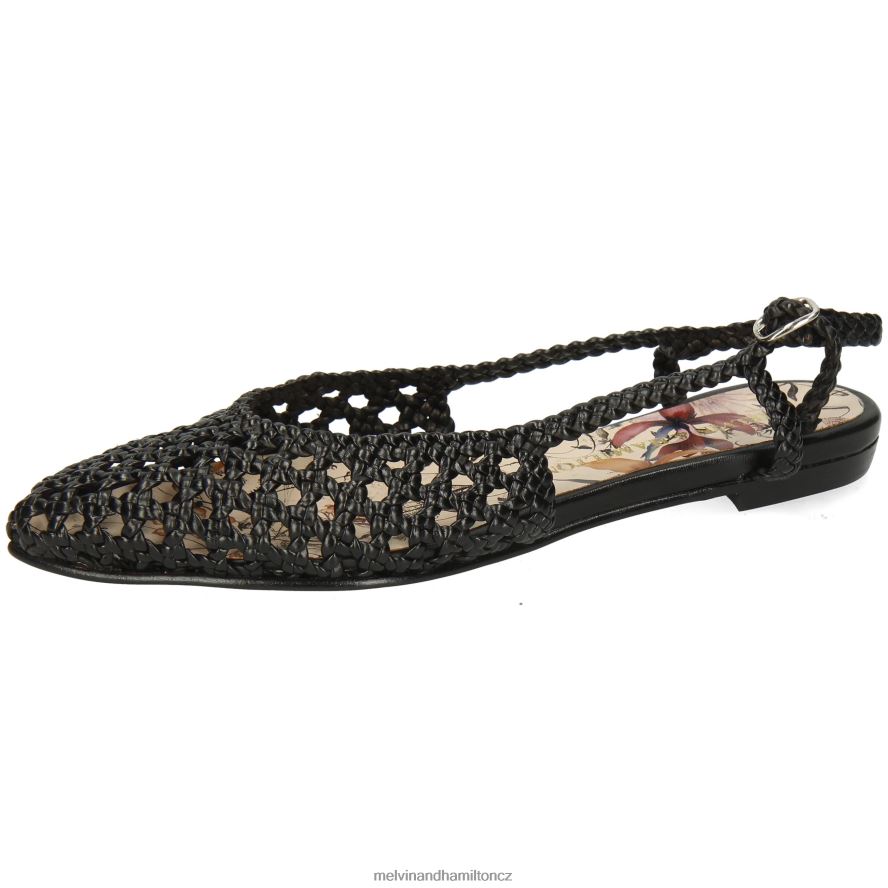 sandály Melvin & Hamilton alexa 27 Černá ženy 44PF21927