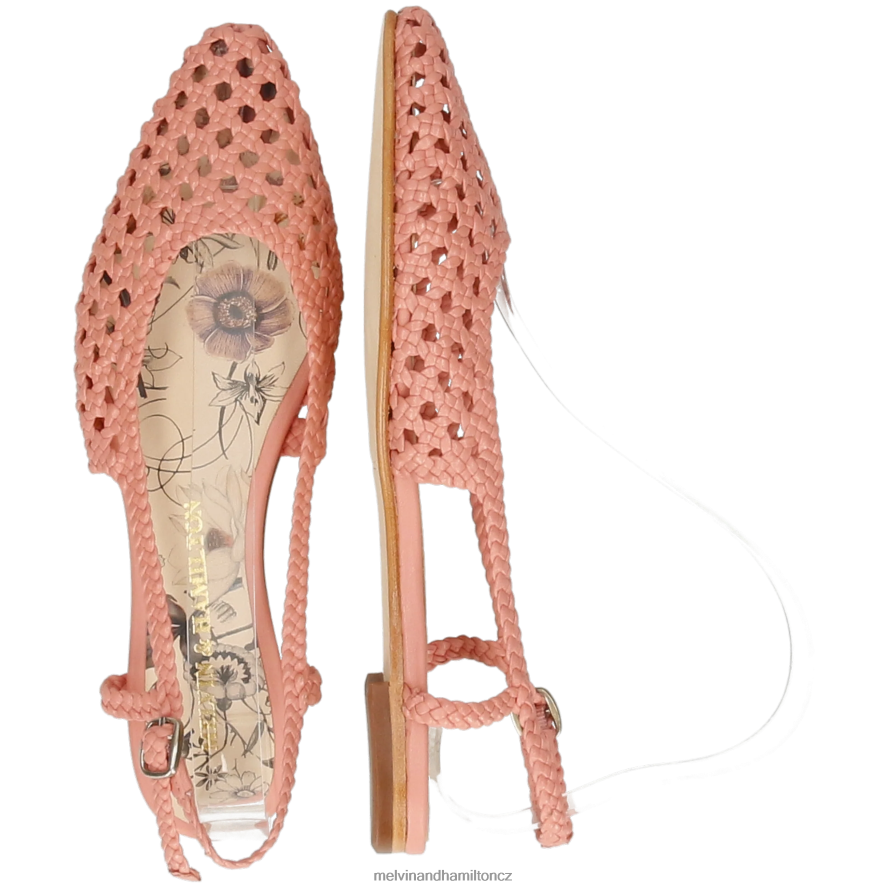 sandály Melvin & Hamilton alexa 27 korál ženy 44PF21909