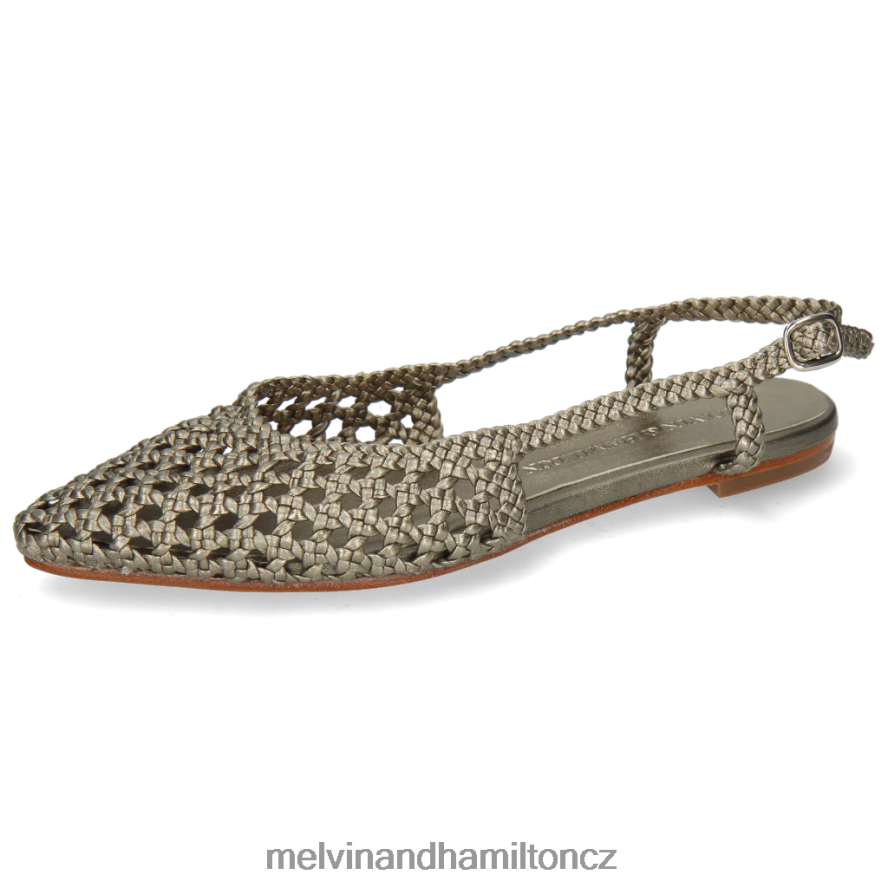 sandály Melvin & Hamilton alexa 27 stříbrný ženy 44PF21915