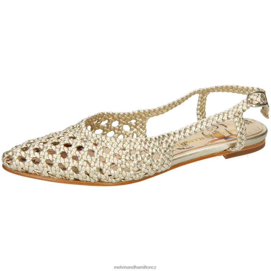 sandály Melvin & Hamilton alexa 27 zlato ženy 44PF21893