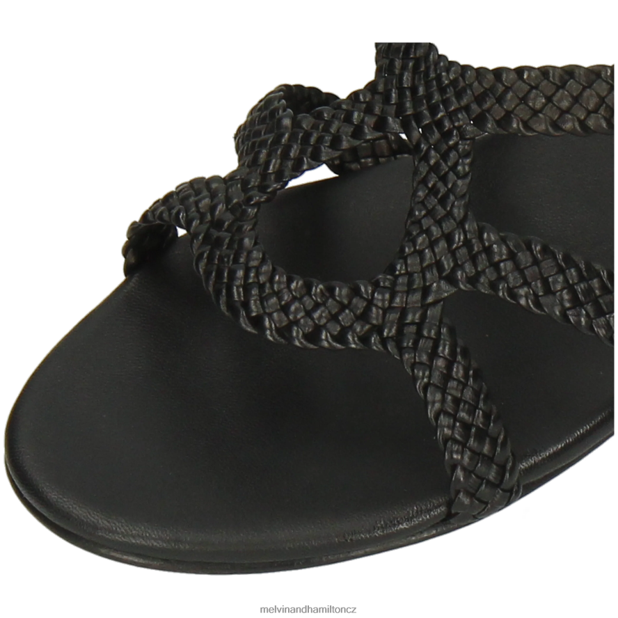 sandály Melvin & Hamilton hanna 86 Černá ženy 44PF21946