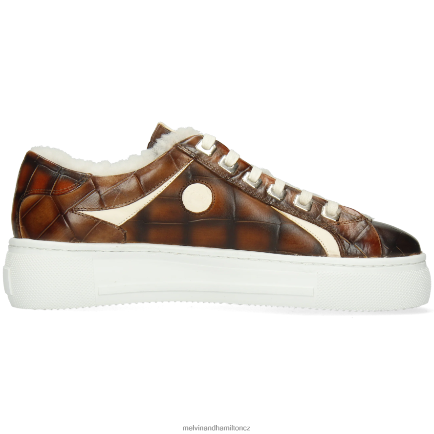 tenisky Melvin & Hamilton jantar 4 hnědý ženy 44PF21828