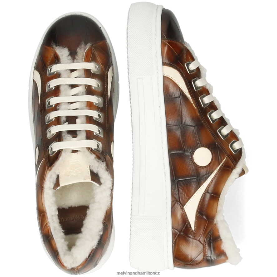 tenisky Melvin & Hamilton jantar 4 hnědý ženy 44PF21828