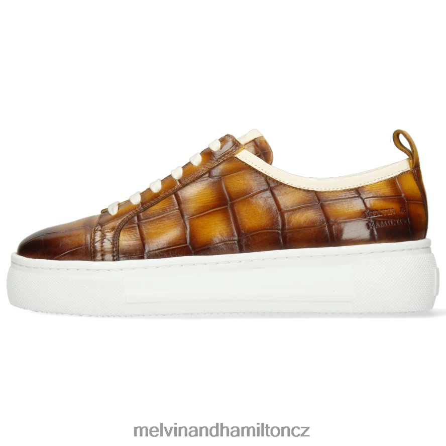 tenisky Melvin & Hamilton jantar 6 hnědý ženy 44PF21833